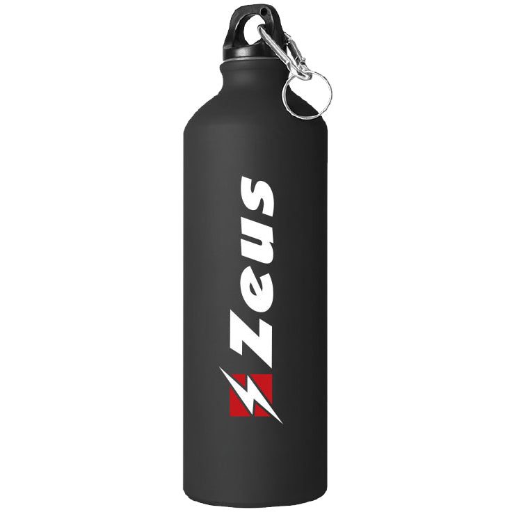 Zeus Aluminium Trinkflasche 0,8l Schwarz