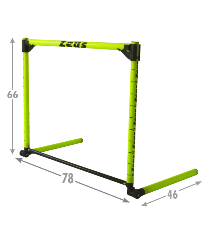 Zeus größenverstellbare Trainings Hindernishürde Höhe 10-60 cm 6er-Pack