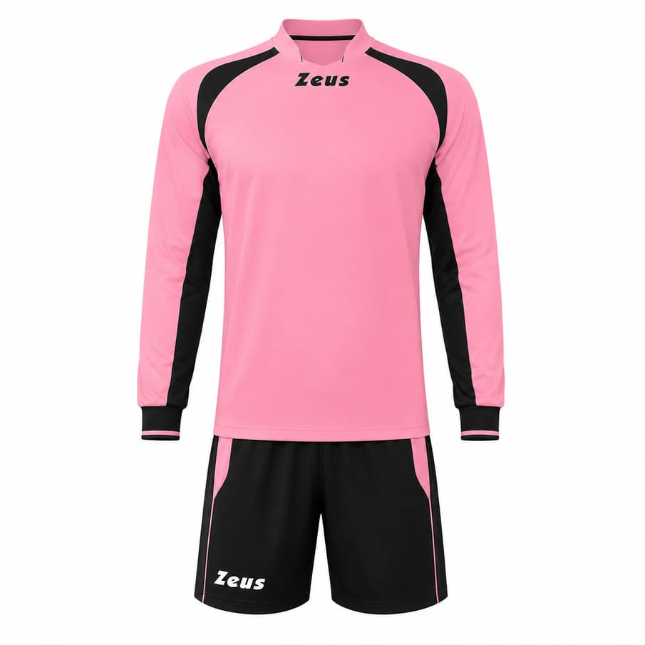 Zeus Kit Pippo Trikot-Set + Shorts 2-teilig rosa/nero