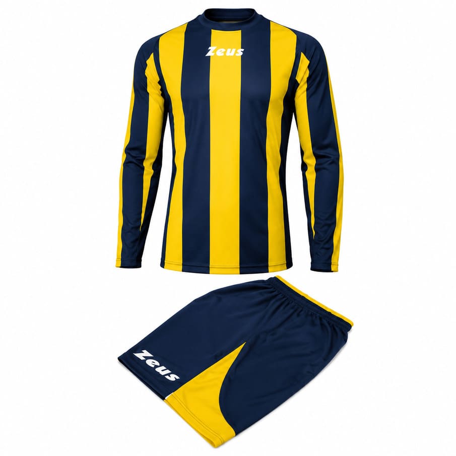 Zeus Kit Zagor Trikot-Set + Shorts 2-teilig blu/giallo