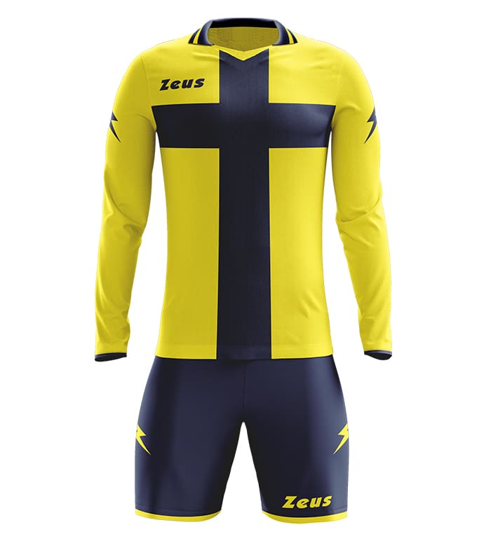 Zeus Kit Croce Herren Trikot-Set giallo/blu