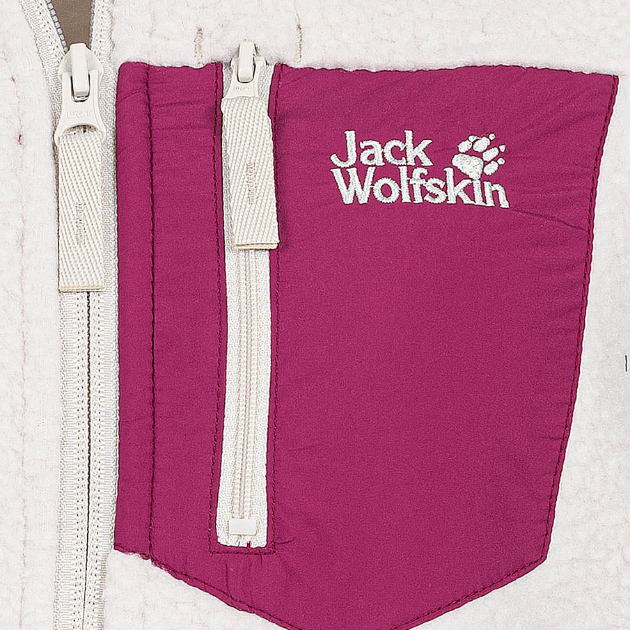 Jack Wolfskin Ice Curl Hood Kinder Mädchen Jacke 1609161-5062