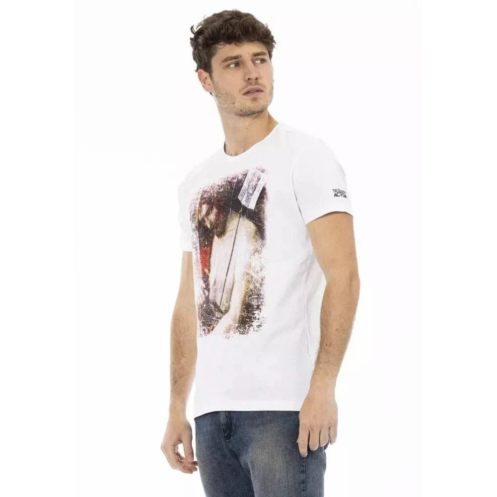 TRUSSARDI Action Herren T-Shirt Weiß 2AT20001