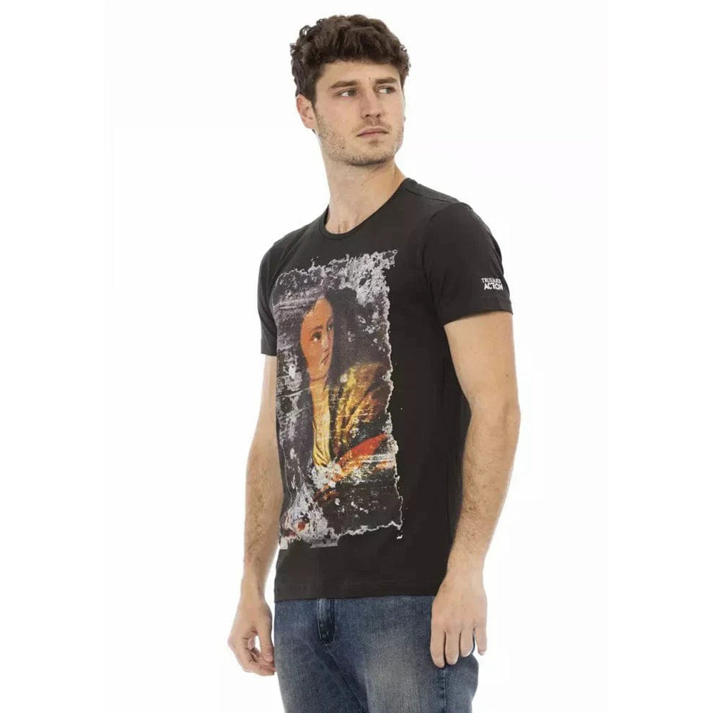 TRUSSARDI Action Herren T-Shirt Antrazit 2AT21004