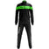 Zeus Tuta Apollo Herren Trainingsanzug Schwarz Neon Grün – 3XS 122-128