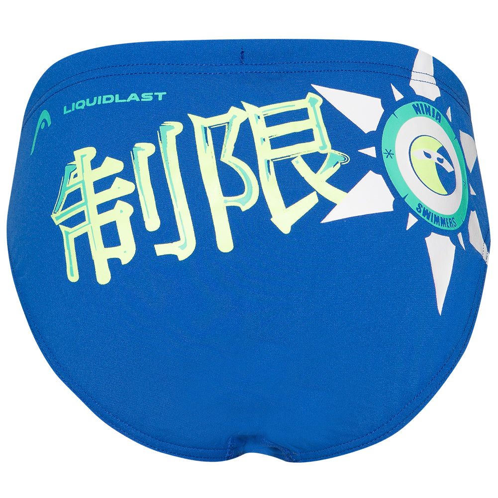HEAD SWS Ninja Brief 7 PBT Jungen Badehose Slip 452521-BL