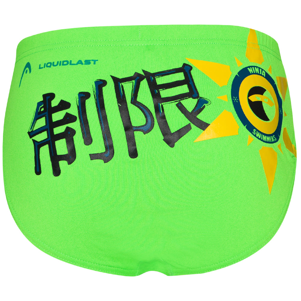HEAD SWS Ninja Brief 7 PBT Jungen Badehose Slip 452521-BRA