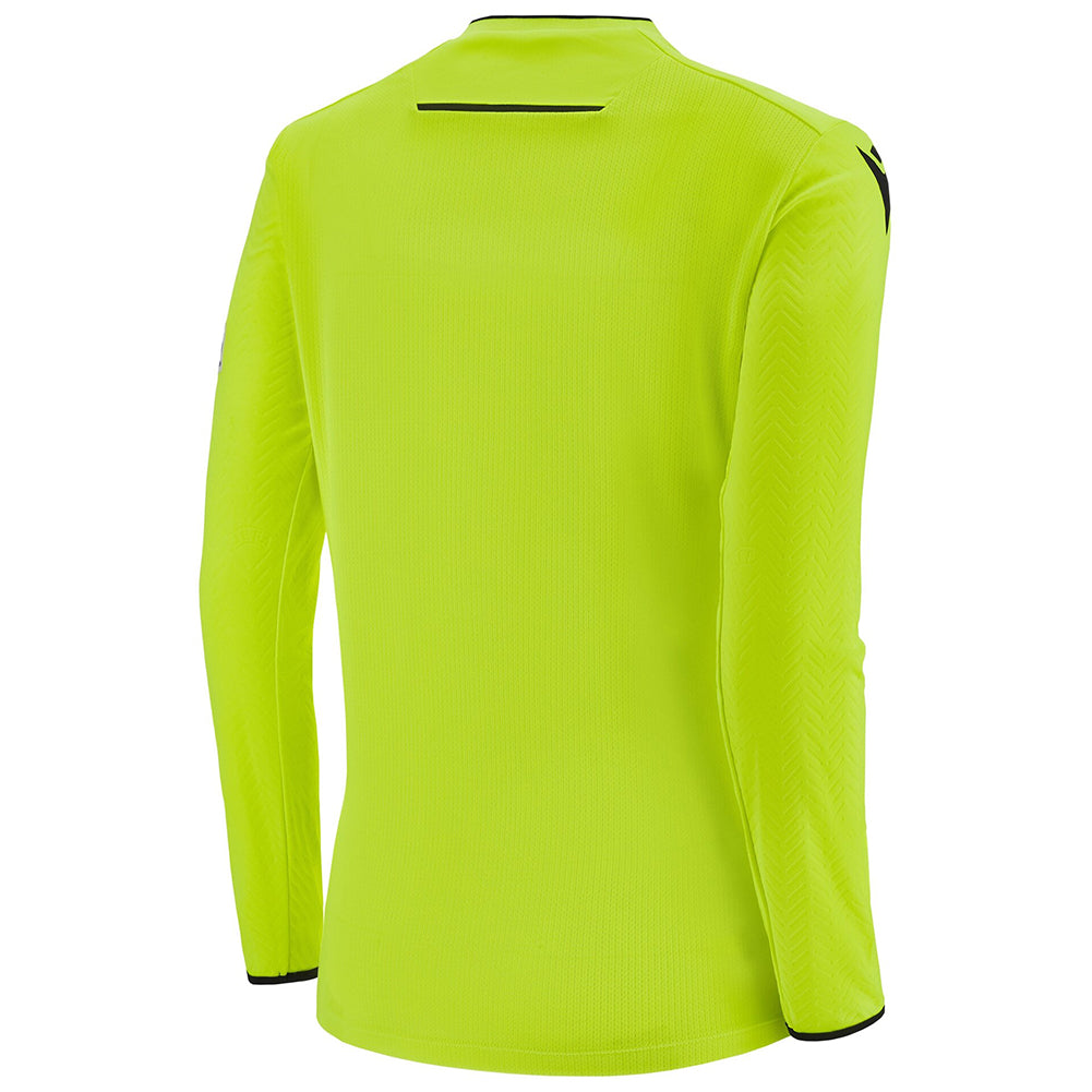 UEFA macron Damen Langarm Schiedsrichter Trikot 58575163