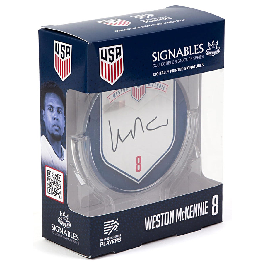 USA Weston McKennie #8 Fußball Sammlerstück 14 cm 850056417846