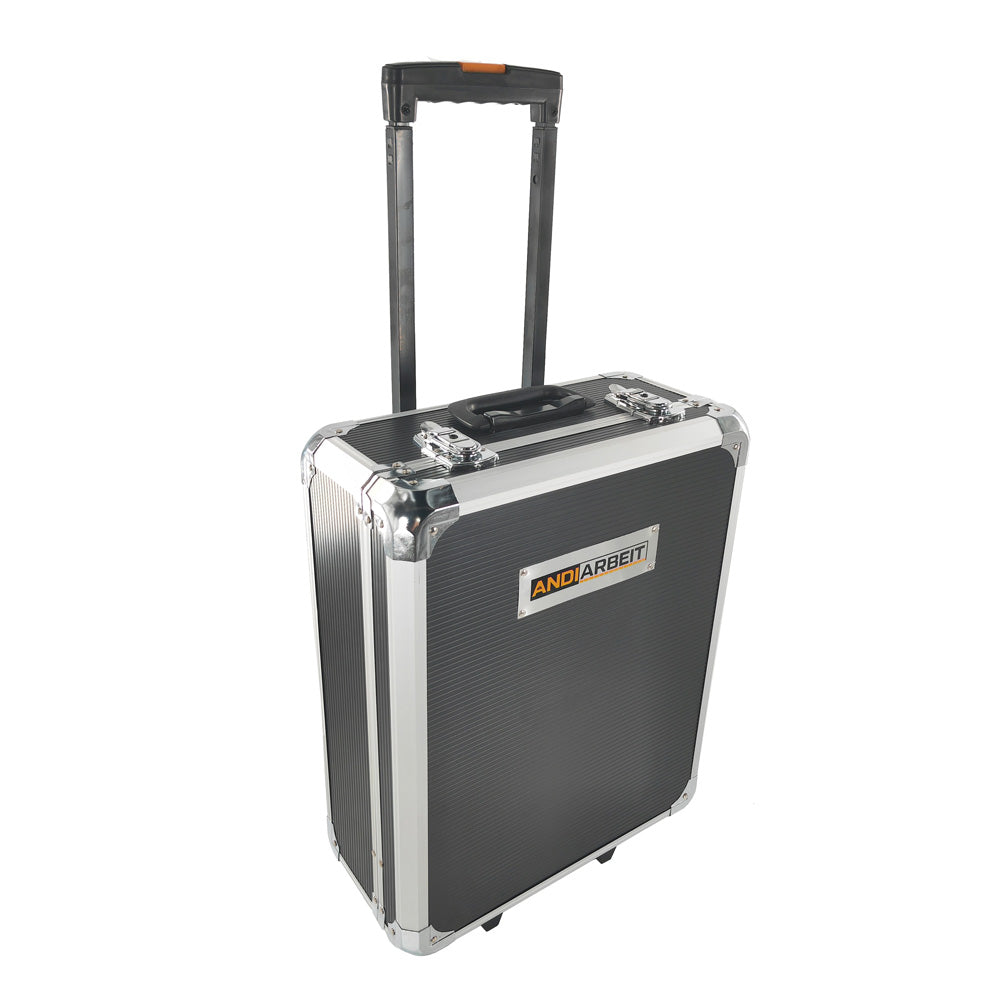 ANDIARBEIT® "Alleskönner" Werkzeugkoffer Trolley 1000-tlg. schwarz