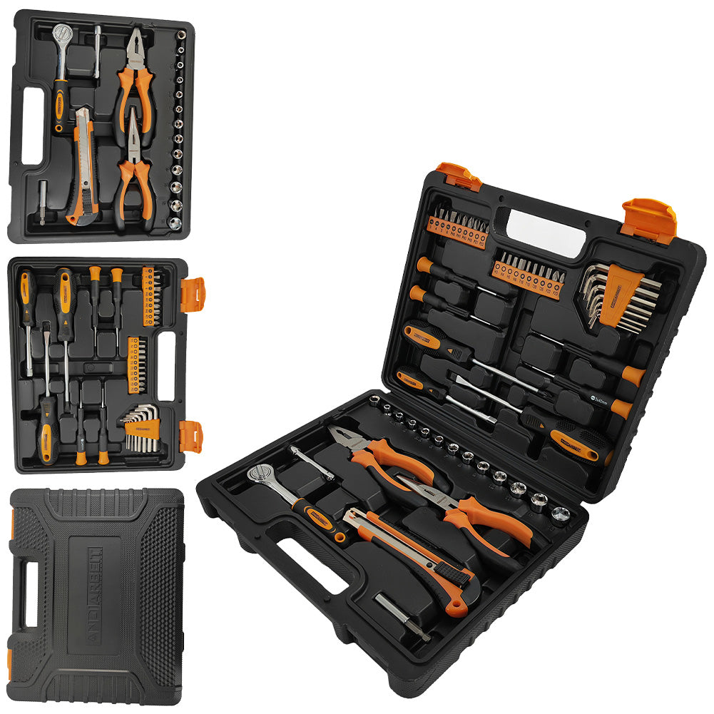 ANDIARBEIT® "Geselle" Werkzeugkoffer Set 54-tlg. schwarz