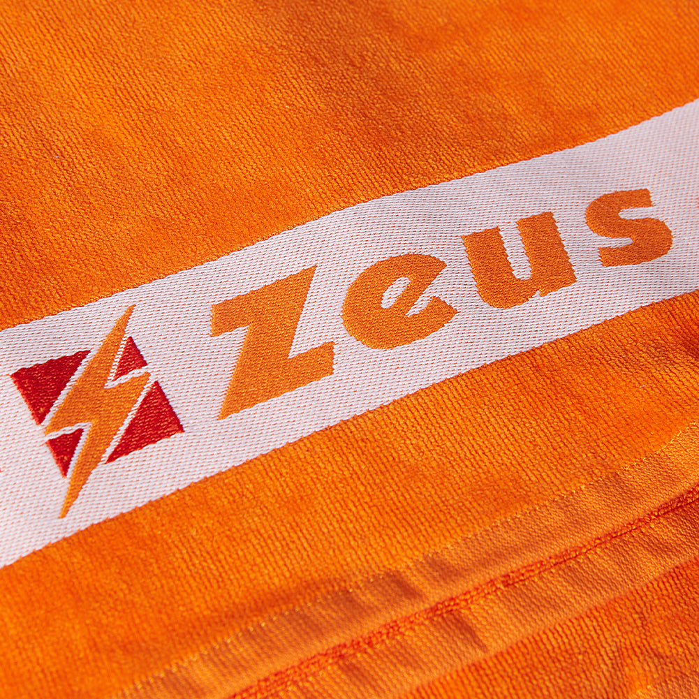 Zeus Badehandtuch Baumwolle 155 x 100 cm orange