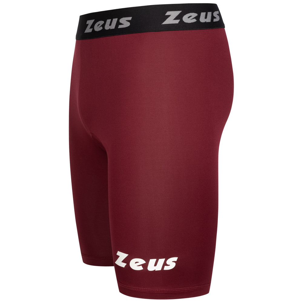Zeus Bermuda Elastic Pro Herren Tights dunkelrot