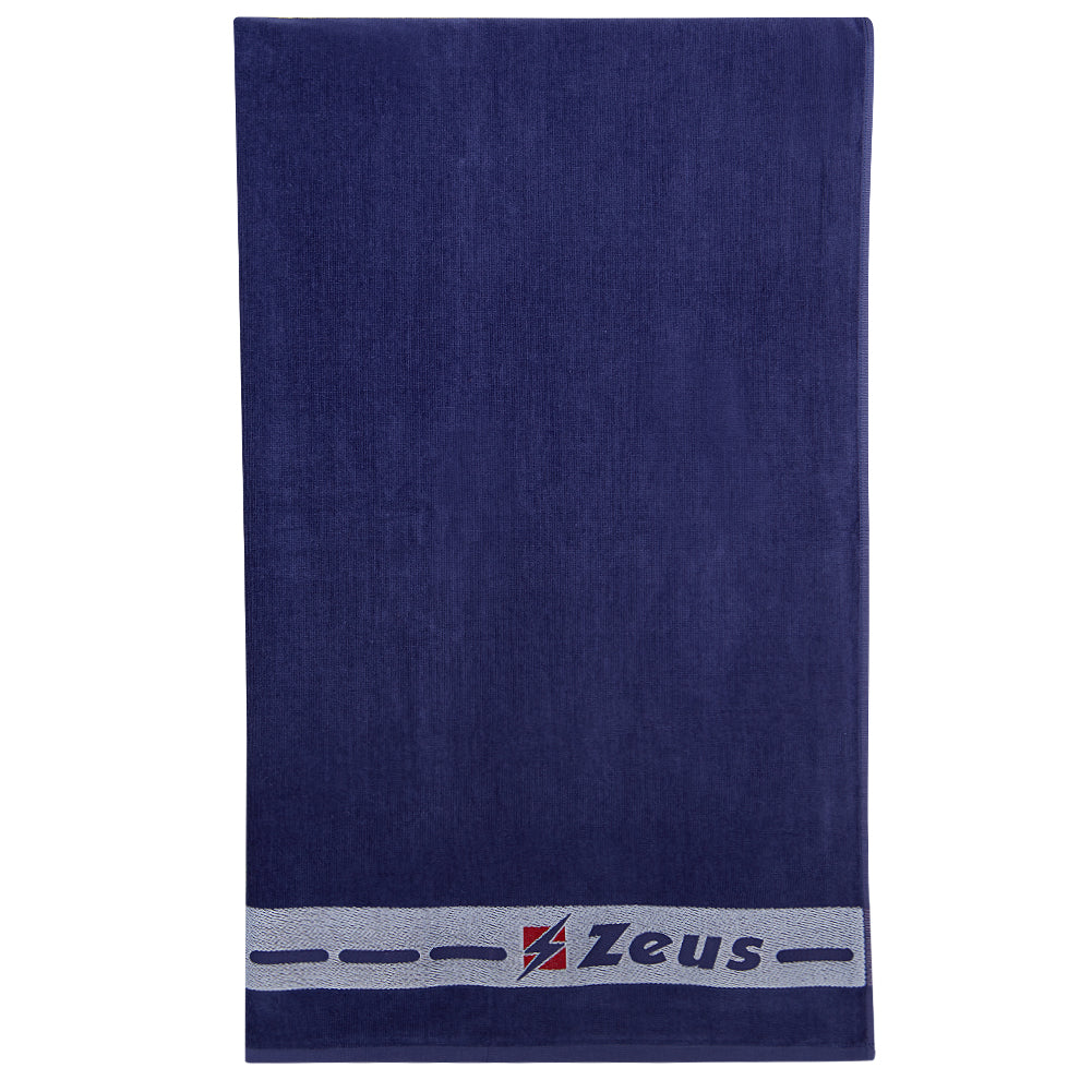 Zeus Badehandtuch Baumwolle 155 x 100 cm navy
