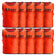 Zeus 10er-Pack Trainingsleibchen Orange – Erwachsene
