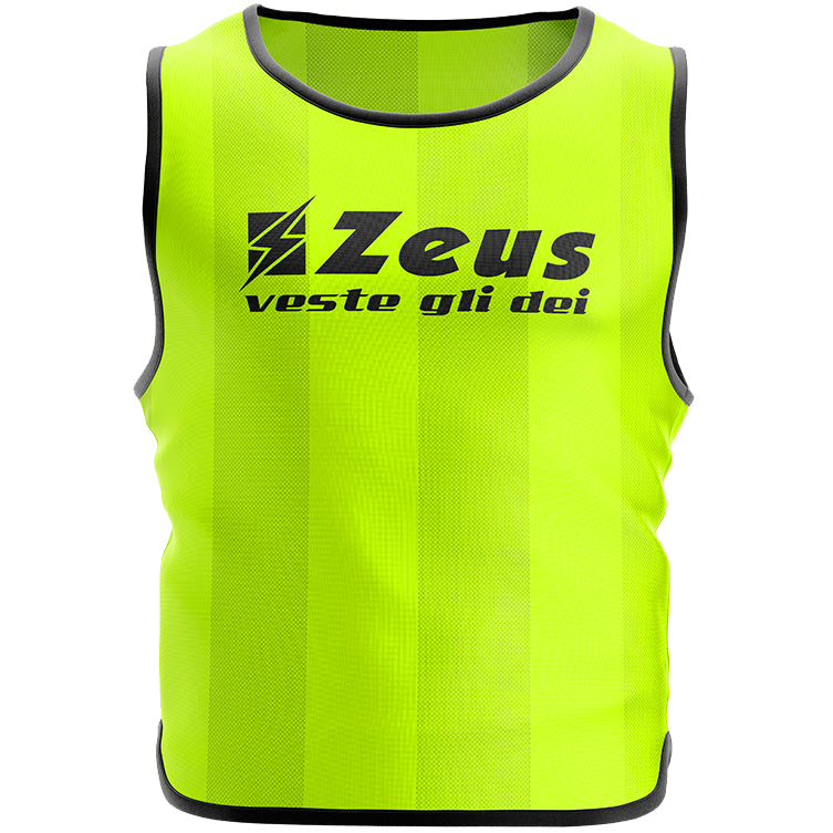 Zeus 10er-Pack Trainingsleibchen Neon Gelb