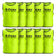 Zeus 10er-Pack Trainingsleibchen Neon Gelb – Erwachsene