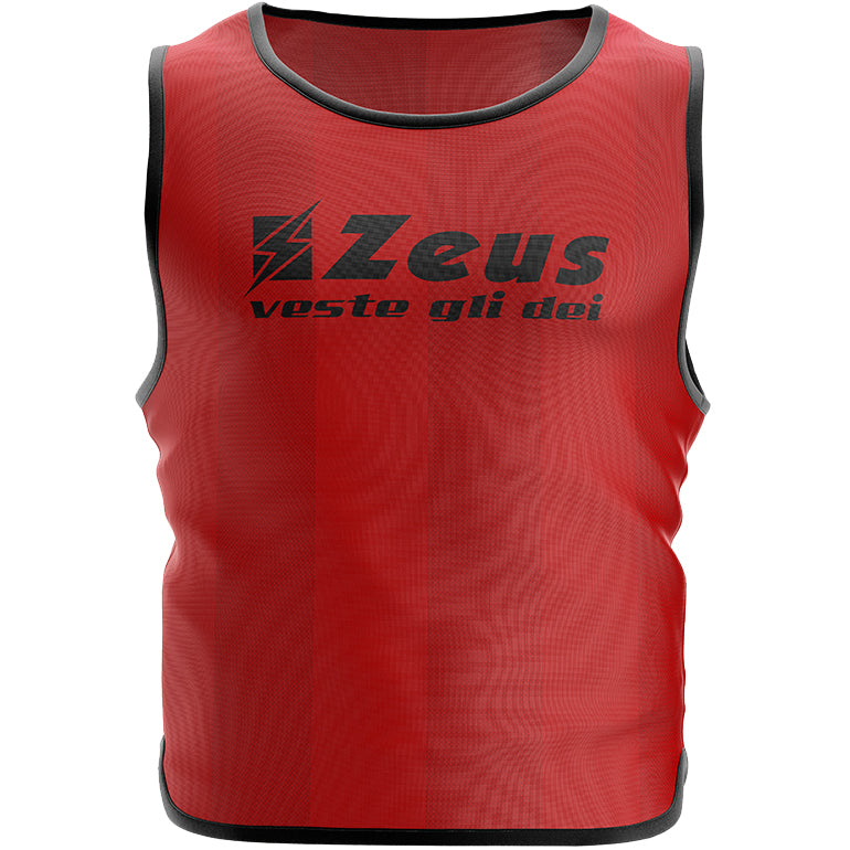 Zeus 10er-Pack Trainingsleibchen Rot