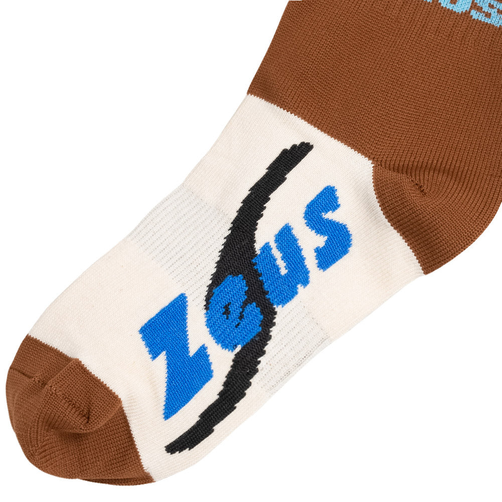 Zeus Calza Energy Stutzen Braun