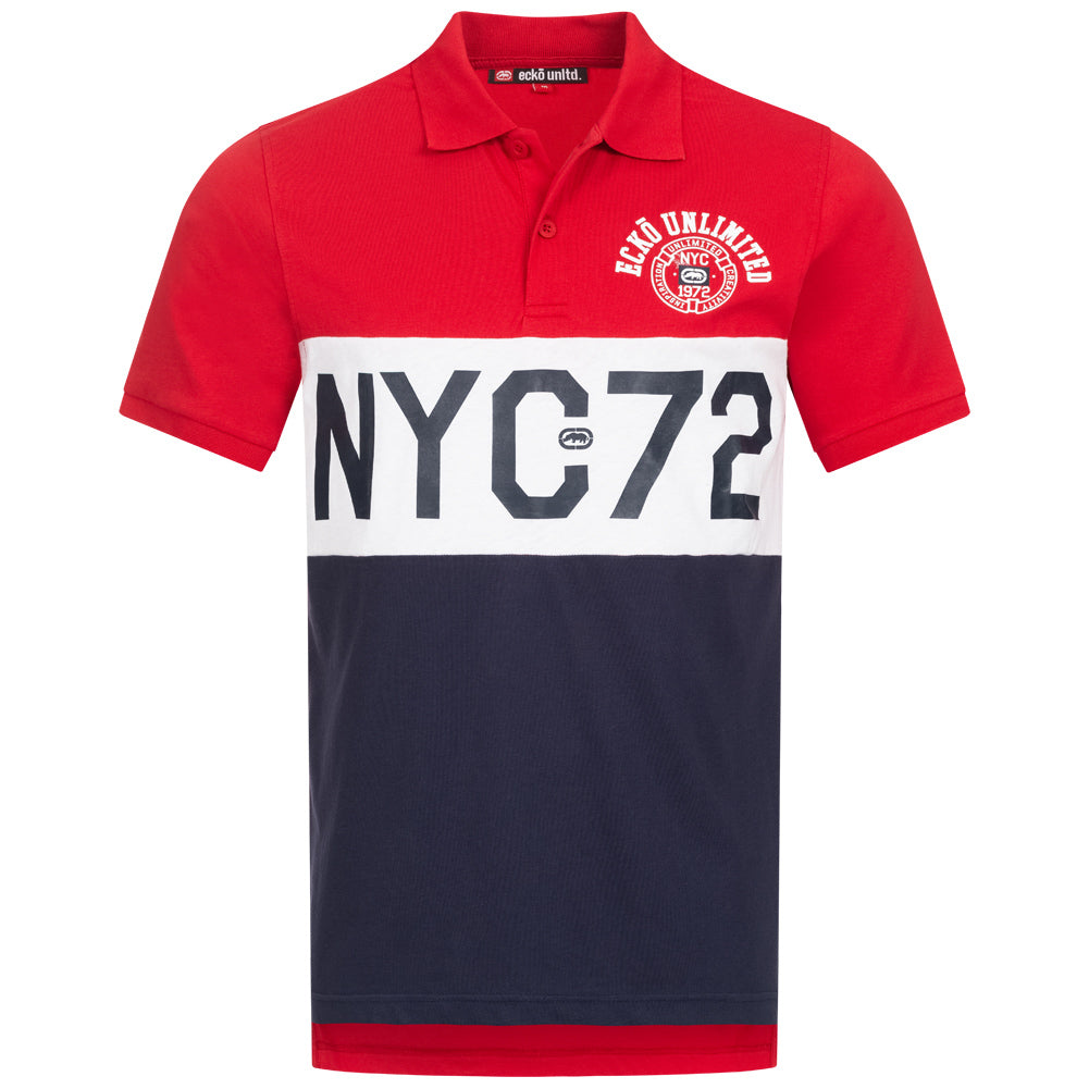 Ecko Unltd. Premium Herren Polo-Shirt EFM04794-RED