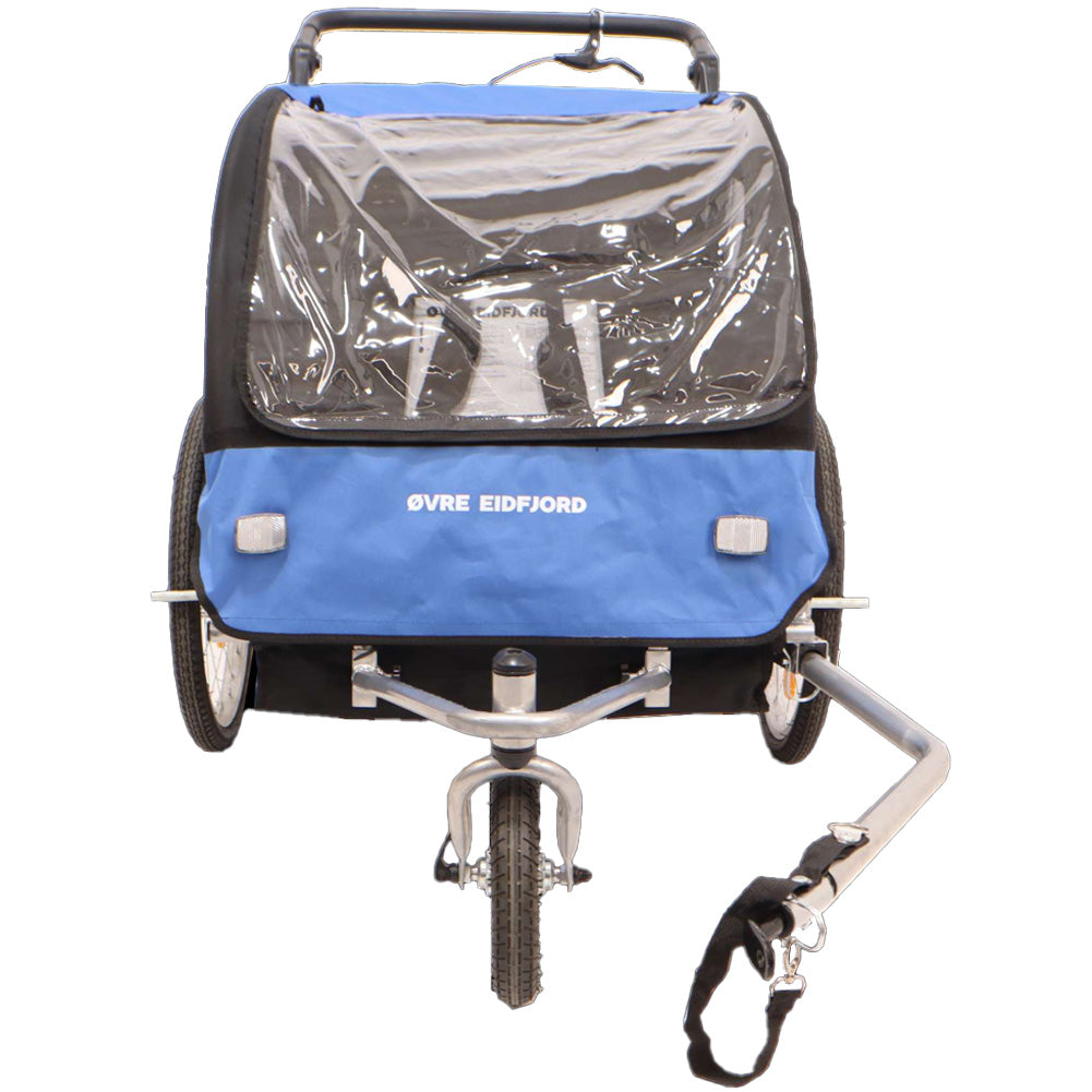Øvre Eidfjord "Alpström" 2-in-1 Fahrradanhänger Kinderwagen blau