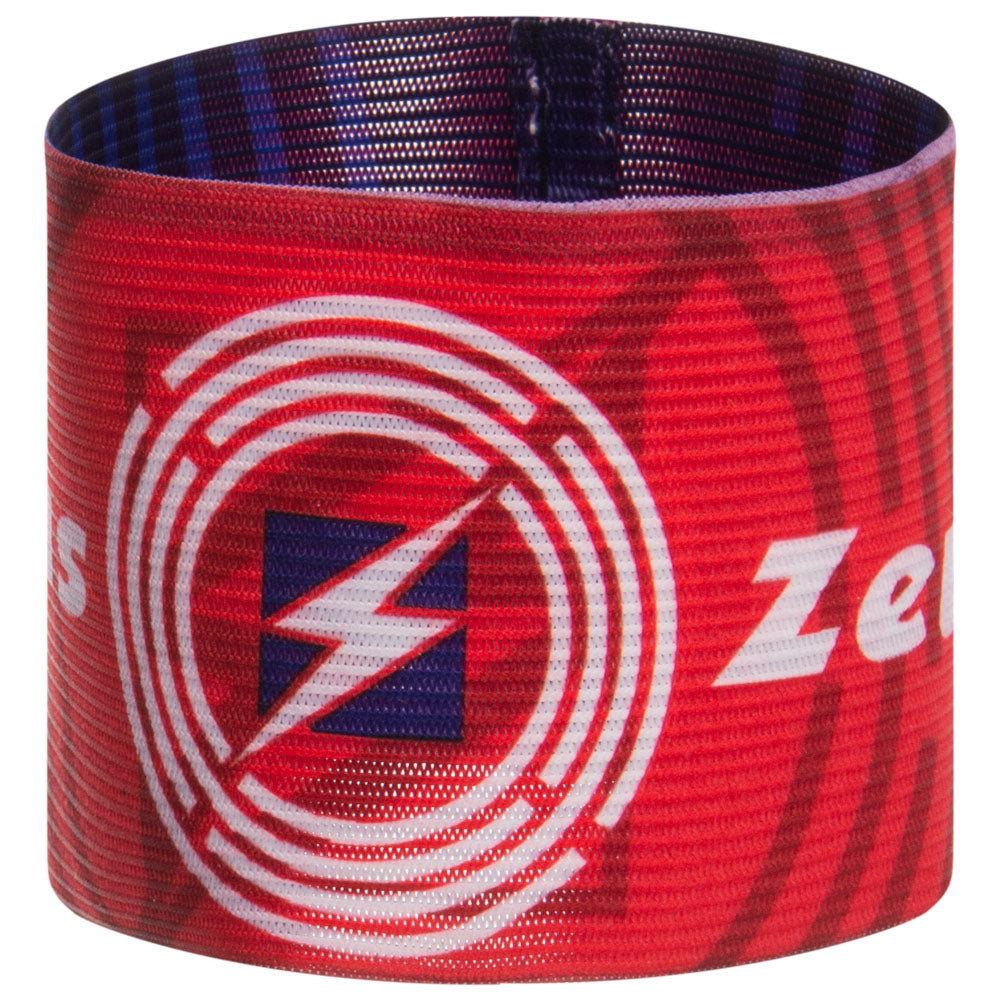 Zeus wendbare Kapitänsbinde Navy Rot