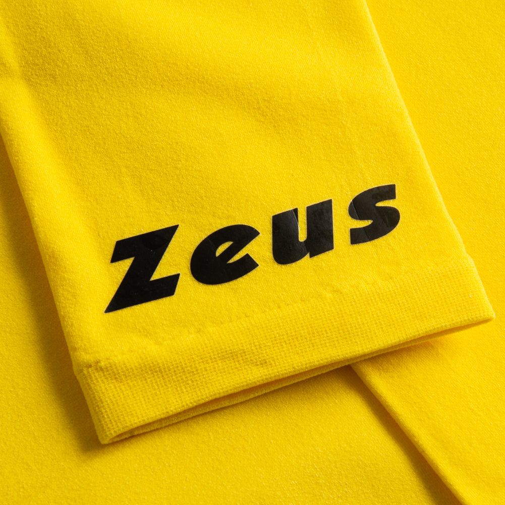 Zeus Kompression Armsleeves Strick Ellbogenbandage gelb