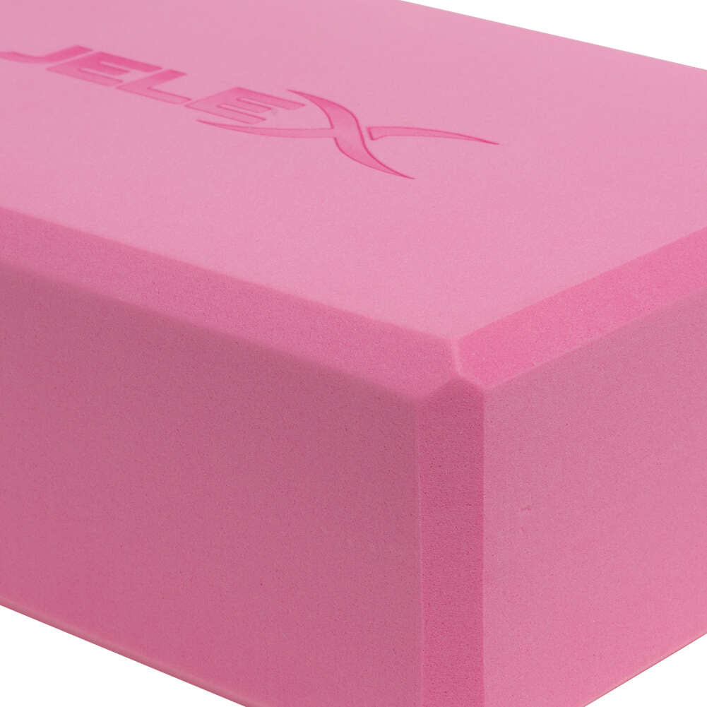 JELEX Relax Fitness Yoga Block rosa