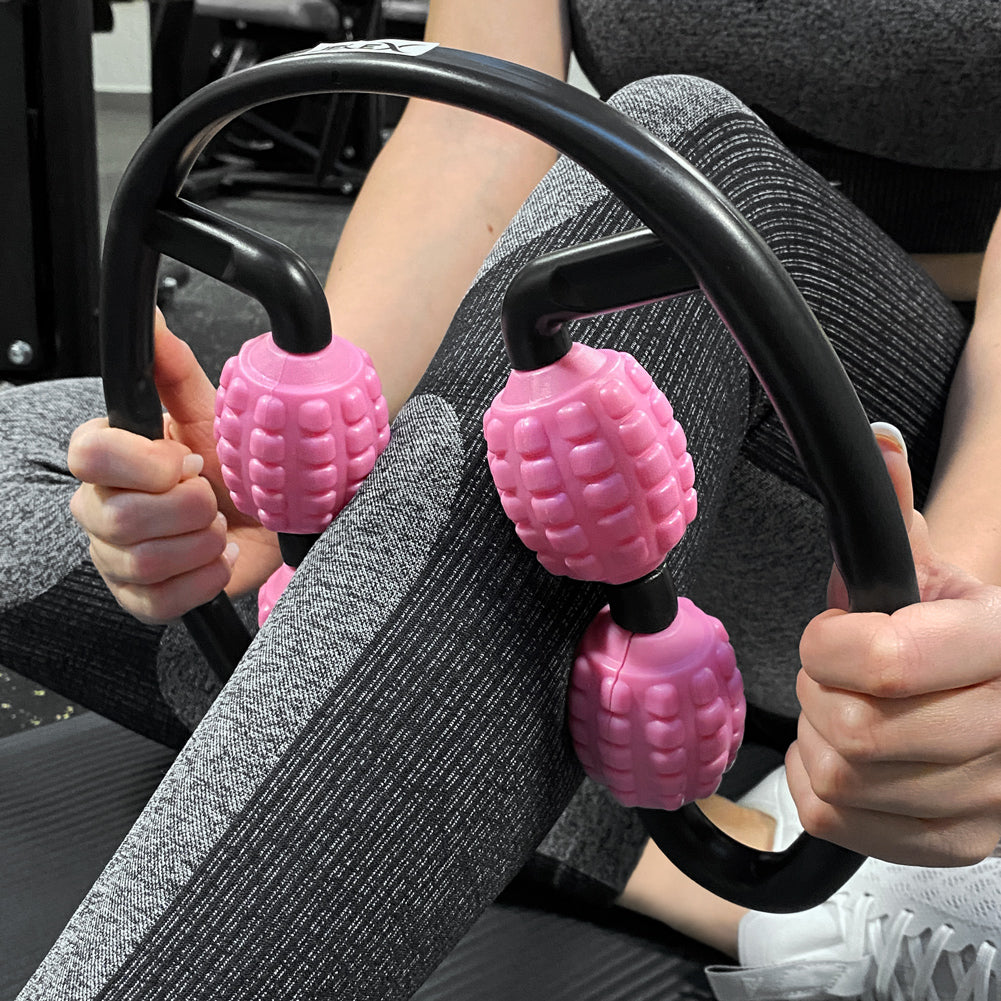 JELEX Massage 4 Rad Massage-Doppelroller