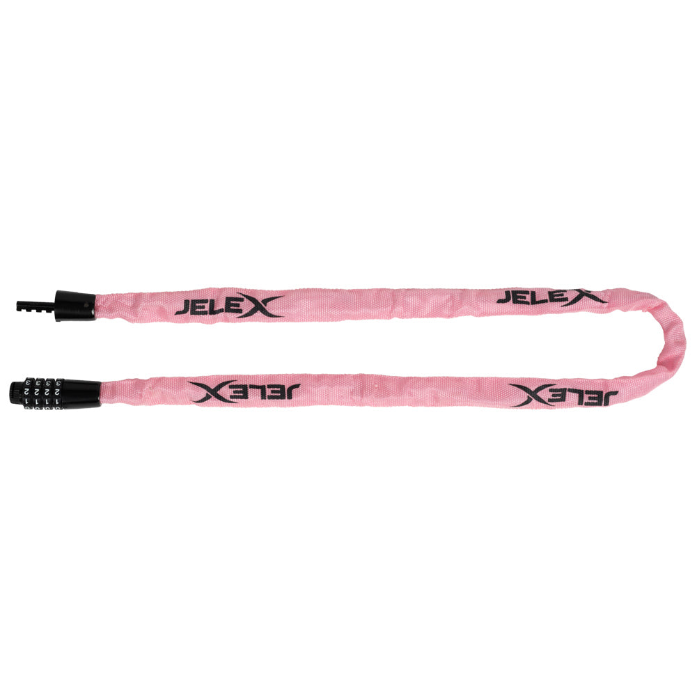 JELEX Dr.Security Fahrradschloss rosa