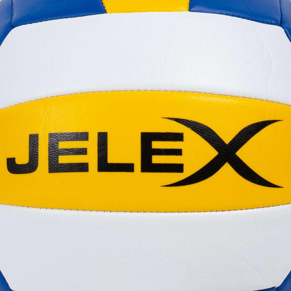 JELEX Softtouch Volleyball yellow darkblue white