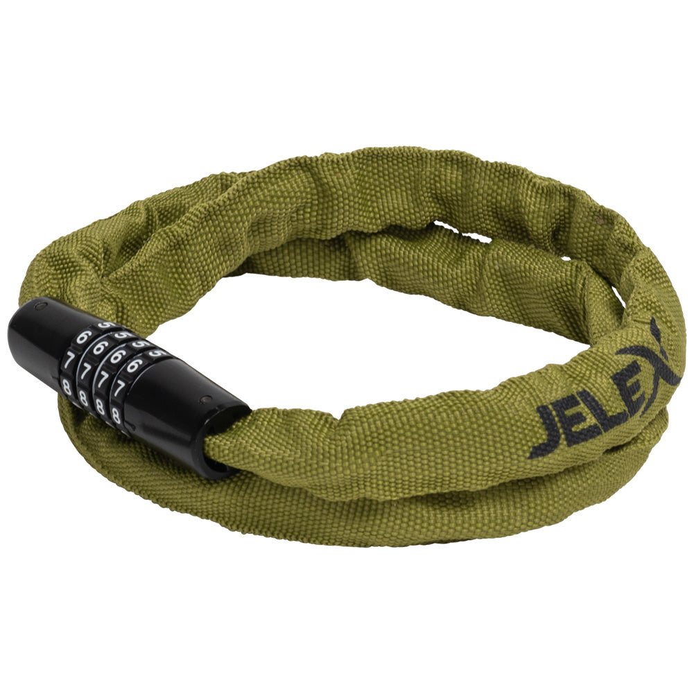 JELEX Dr.Security Fahrradschloss armygrün