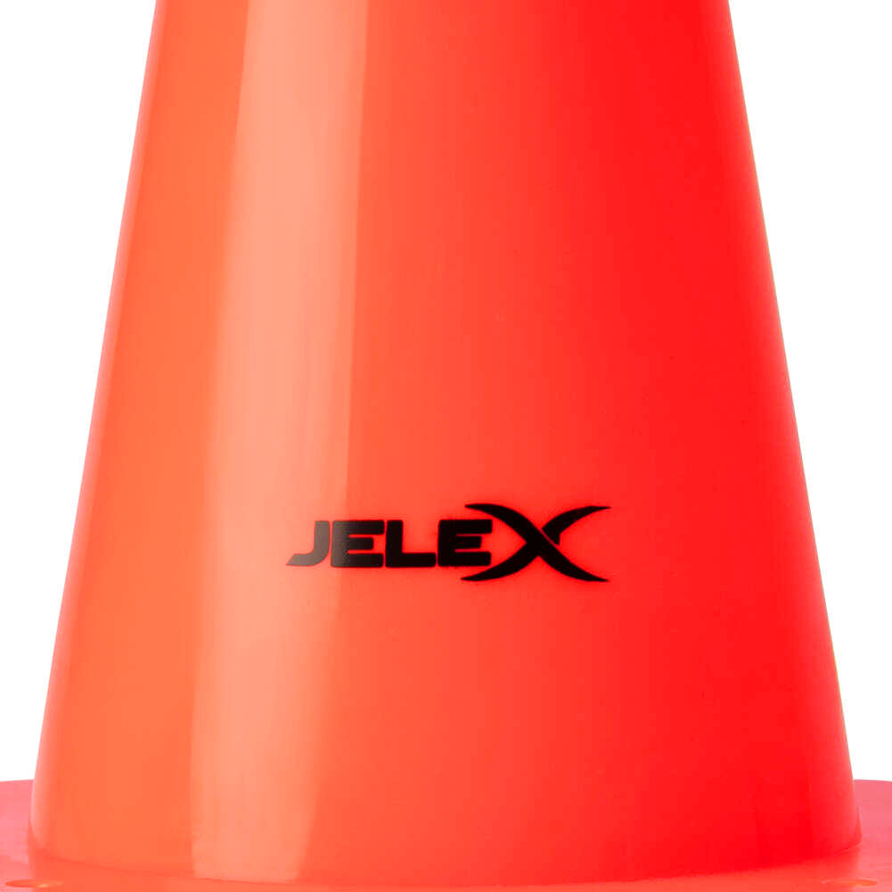 JELEX Dribbler Trainingskegel 10 Stück 31 cm Höhe