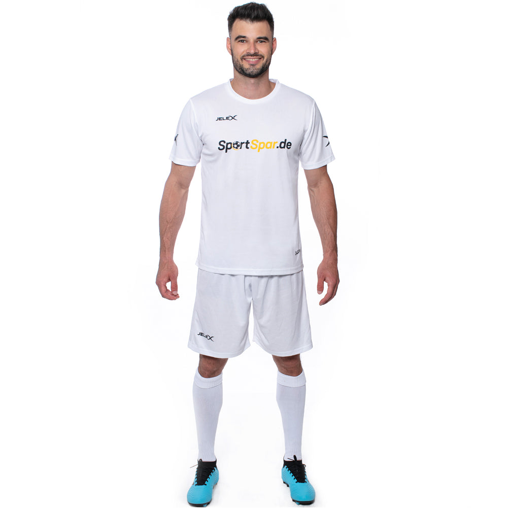 JELEX "Team 26" Trikot Set 2-teilig weiß