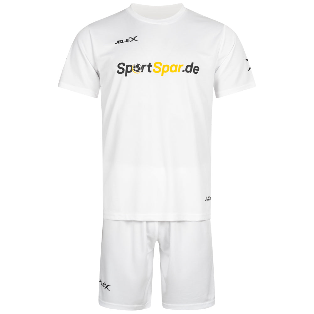 JELEX "Team 26" Trikot Set 2-teilig weiß