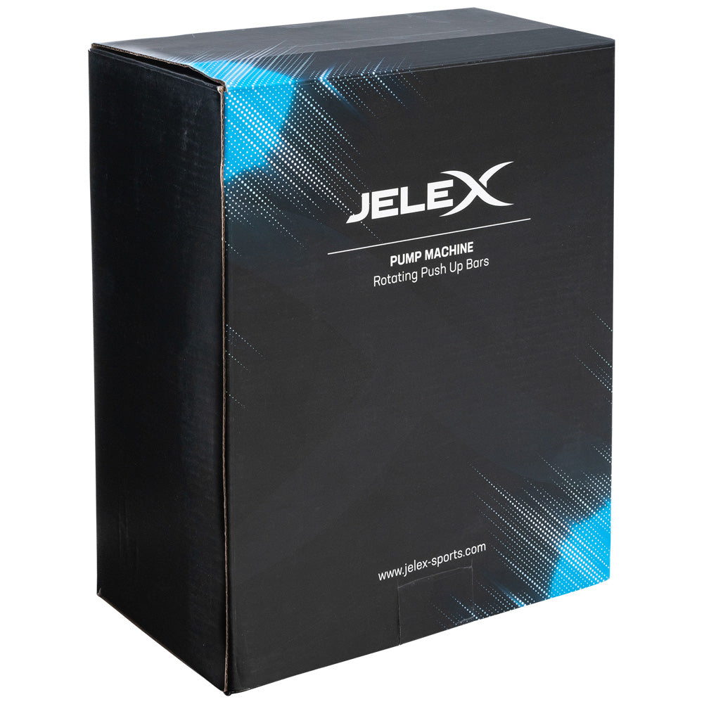 JELEX Pump Machine Push Up Liegestützgriffe rot