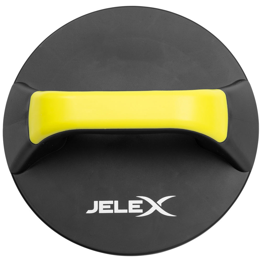 JELEX Pump Machine Push Up Liegestützgriffe gelb