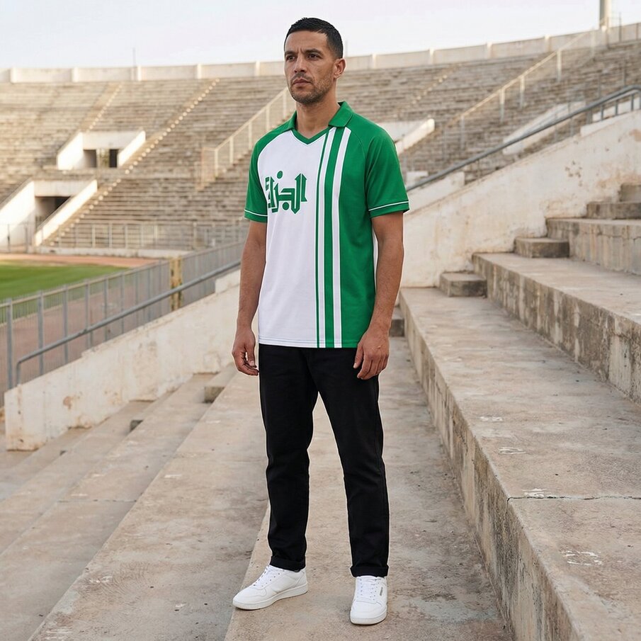Algerien "Retro History" JELEX Herren Trikot