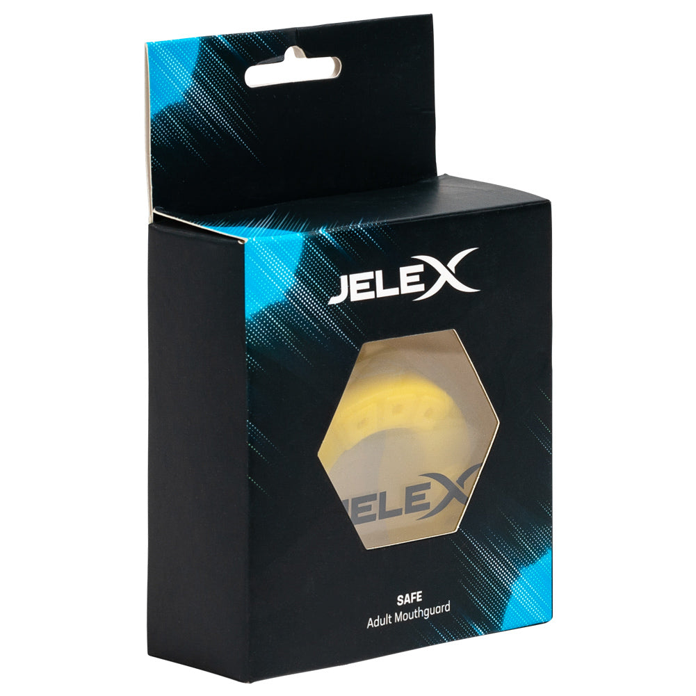 JELEX Safe Trainings Mund Zahnschutz gelb