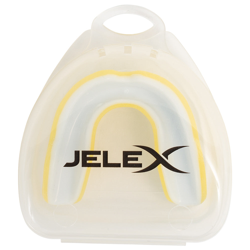 JELEX Safe Trainings Mund Zahnschutz gelb