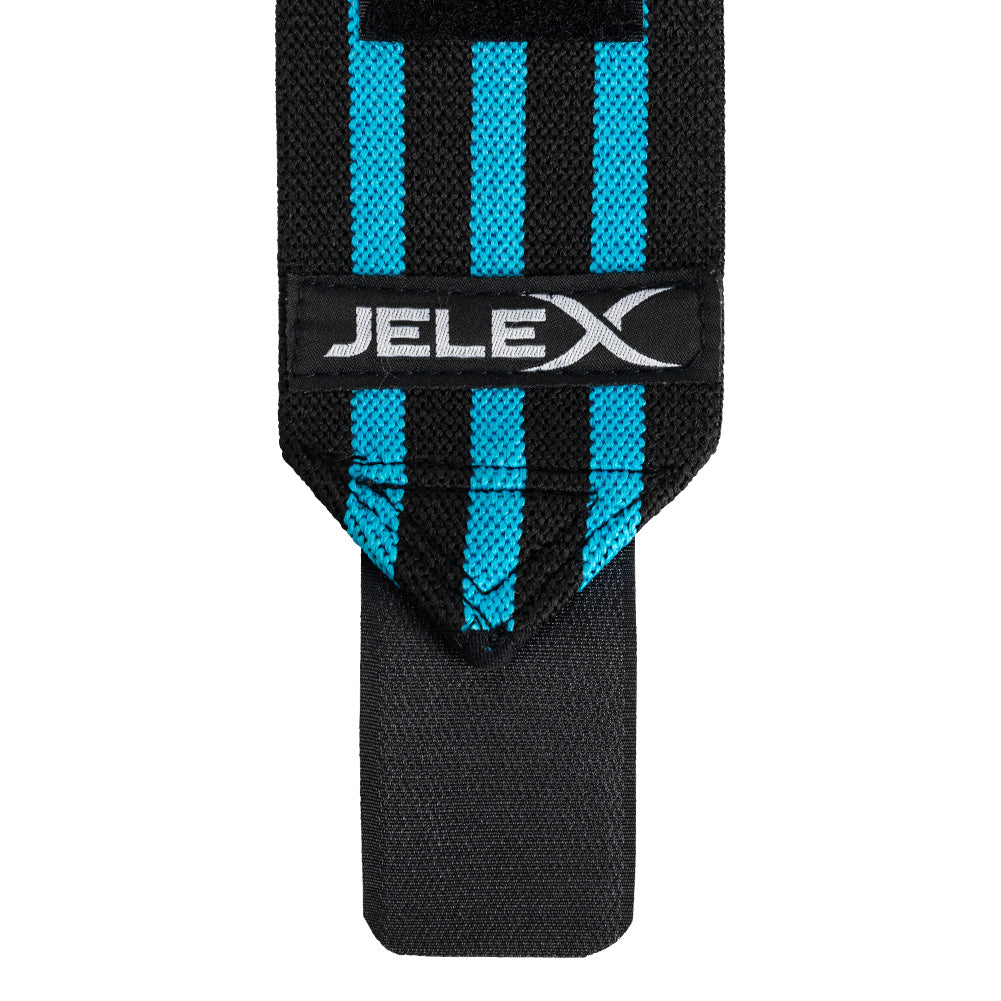 JELEX Strong Fitness Handgelenkbandagen schwarz-blau