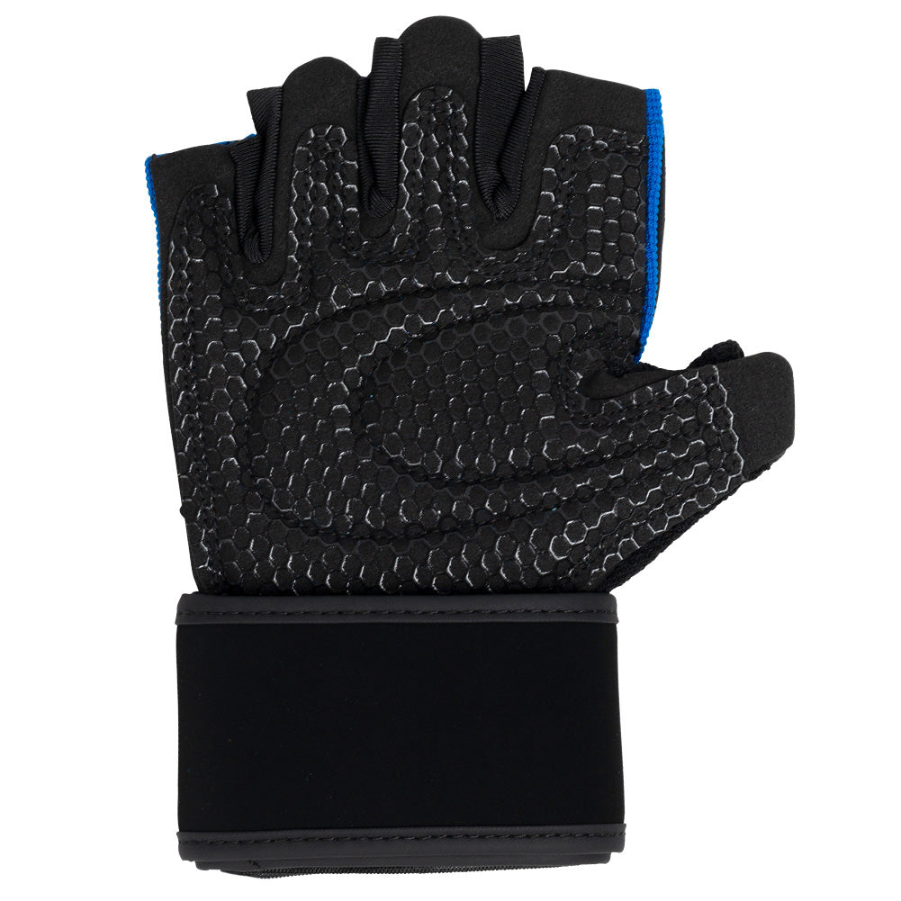 JELEX Power Premium gepolsterte Trainingshandschuhe schwarz-blau