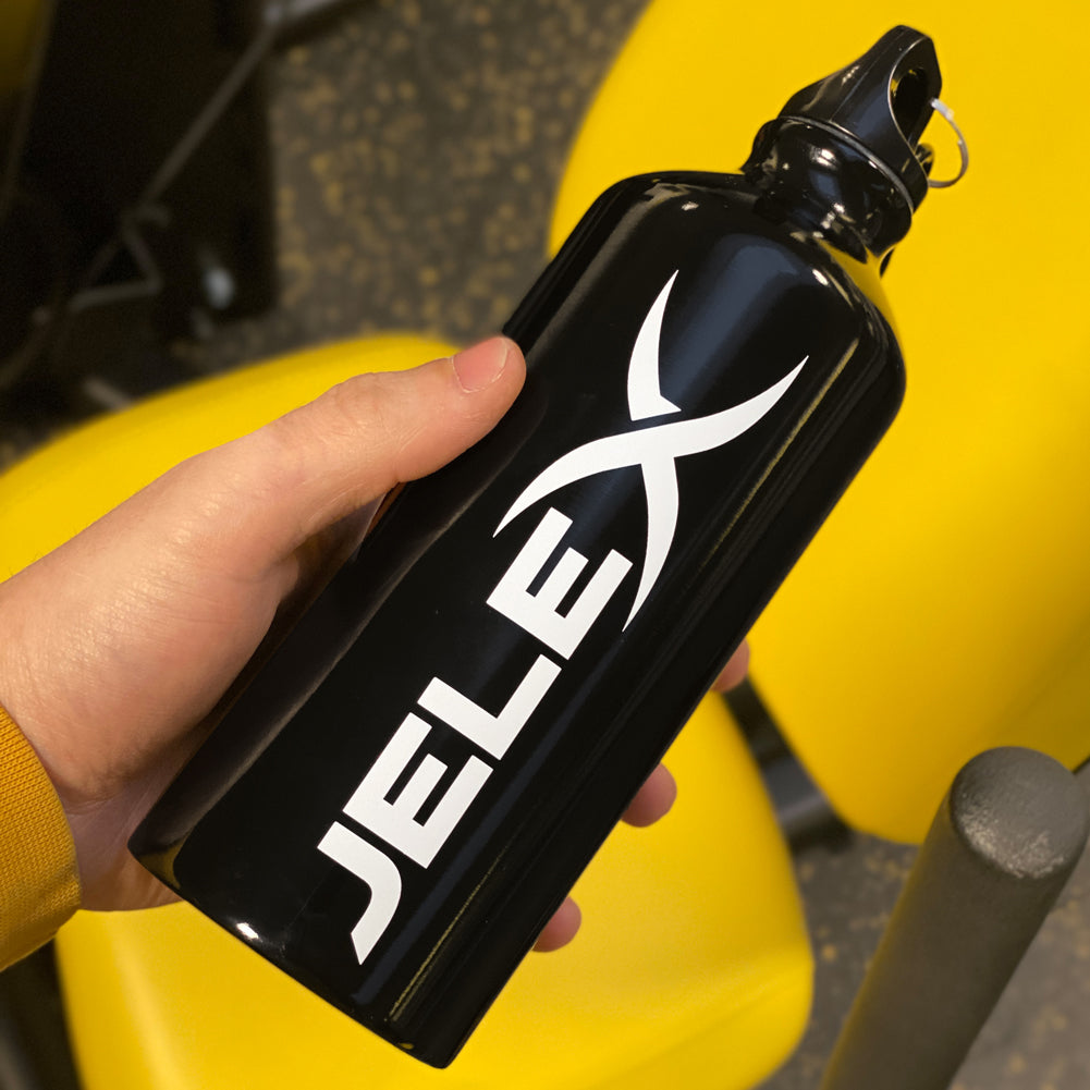 JELEX Aqua Trinkflasche 600ml schwarz