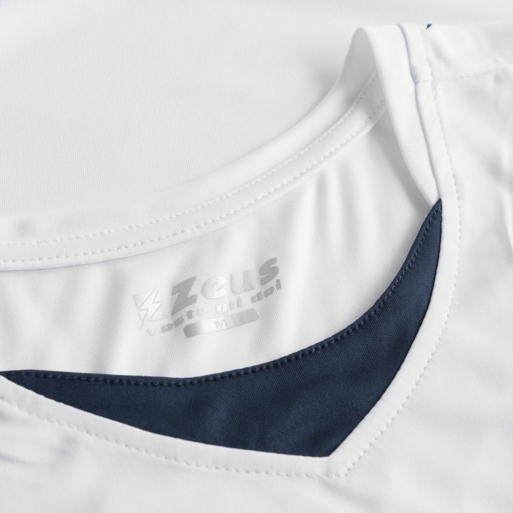 Zeus Kit Flora Damen Basketball Trikot mit Shorts weiß