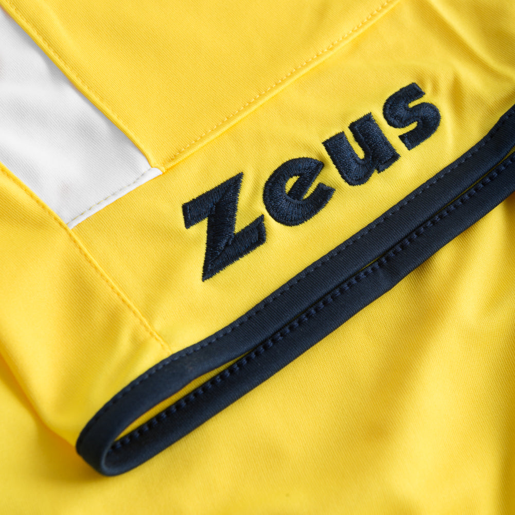 Zeus Kit Flora Damen Basketball Trikot mit Shorts gelb