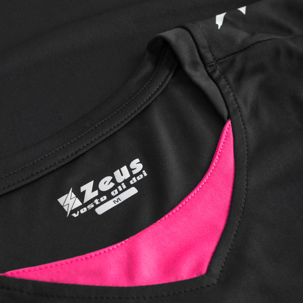 Zeus Kit Flora Damen Basketball Trikot mit Shorts schwarz