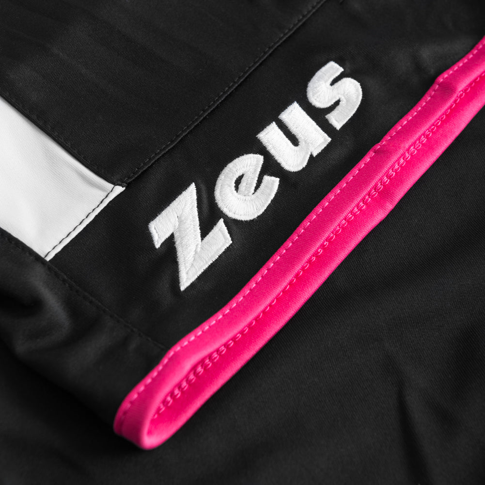 Zeus Kit Flora Damen Basketball Trikot mit Shorts schwarz