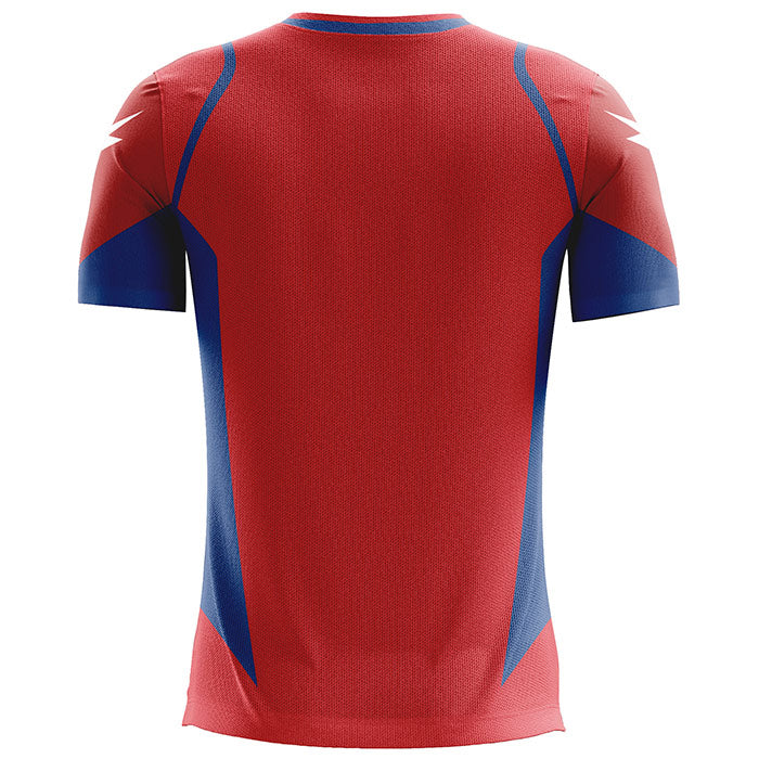 Zeus Kit Hero Trikot-Set mit Shorts rot royal