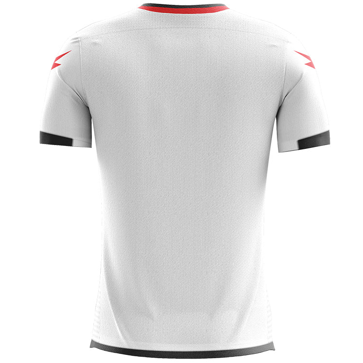 Zeus Icon Teamwear Set Trikot mit Shorts weiß rot