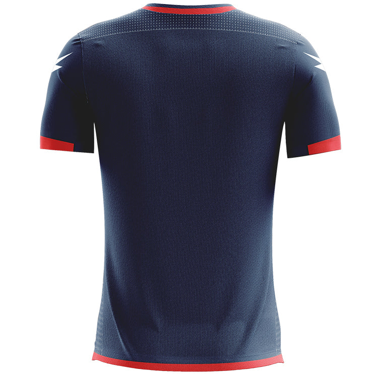Zeus Icon Teamwear Set Trikot mit Shorts navy rot